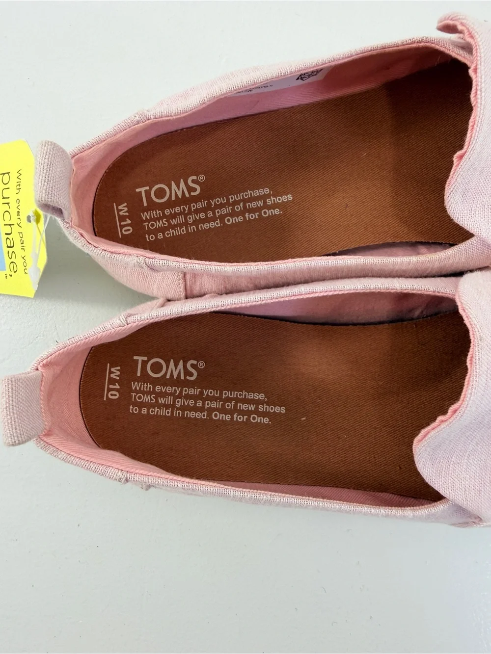 TOMS Wmns Deconstructed Alpargata Rope Espadrilles Blossom Slub Chambray Sz 10
